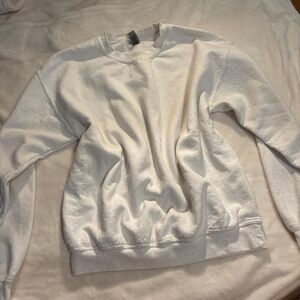 Classic White Sweatshirt